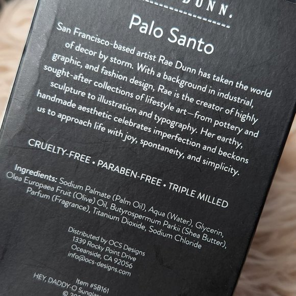 NIB RAE DUNN "HEY DADDY-O" SCENTED HAND & BODY SOAP / SET OF 3 - Picture 5 of 5